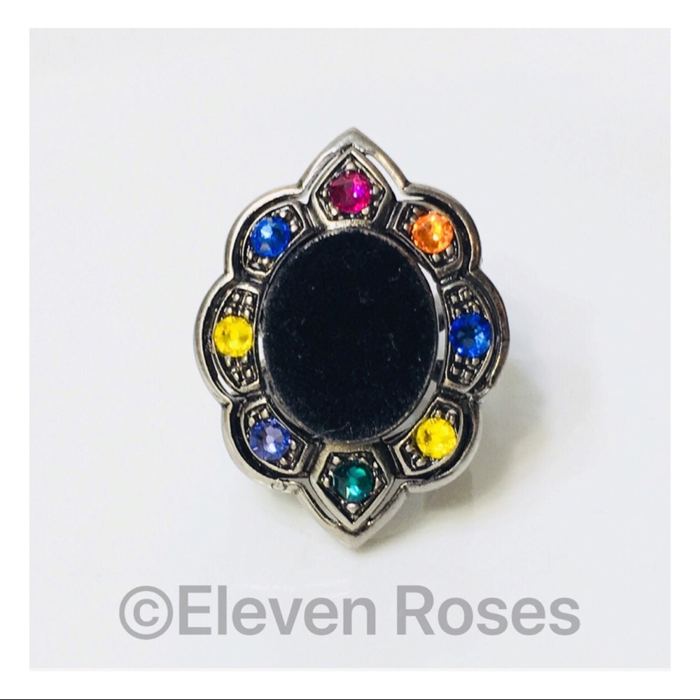 Gucci Crystal Cocktail Ring
